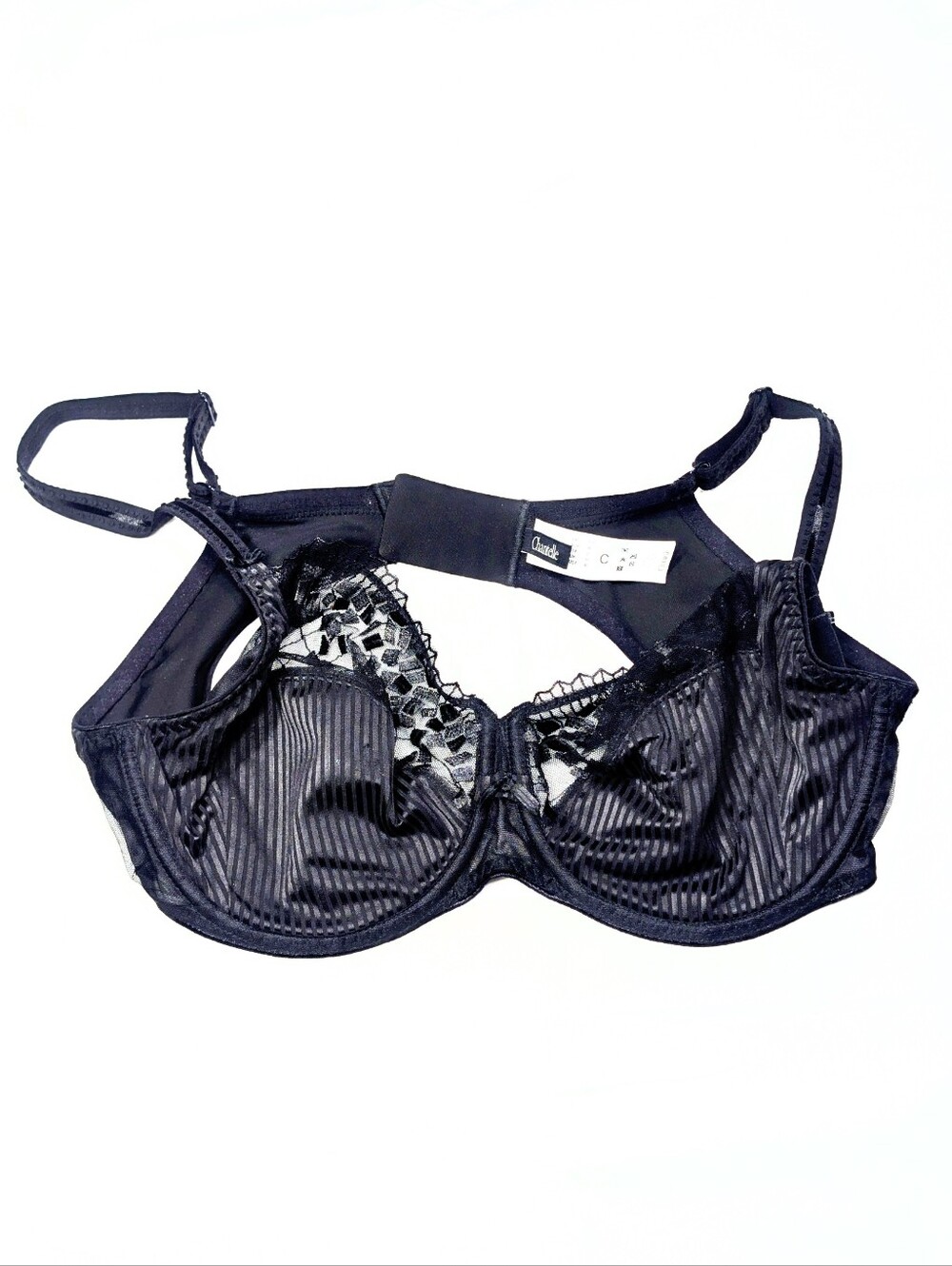 Chantelle Pont Neuf C13810 Black Underwire Bra 40C NWOT